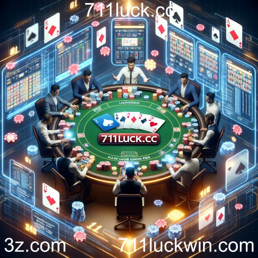Descubra o Mundo do Poker em 711luck.cc